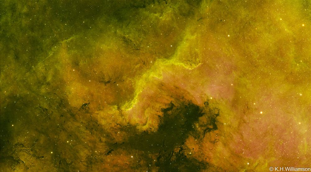 Cygnus Wall, North America Nebula (NGC 7000)