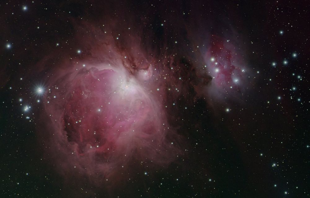 Orion Nebula (M42) and Running Man Nebula