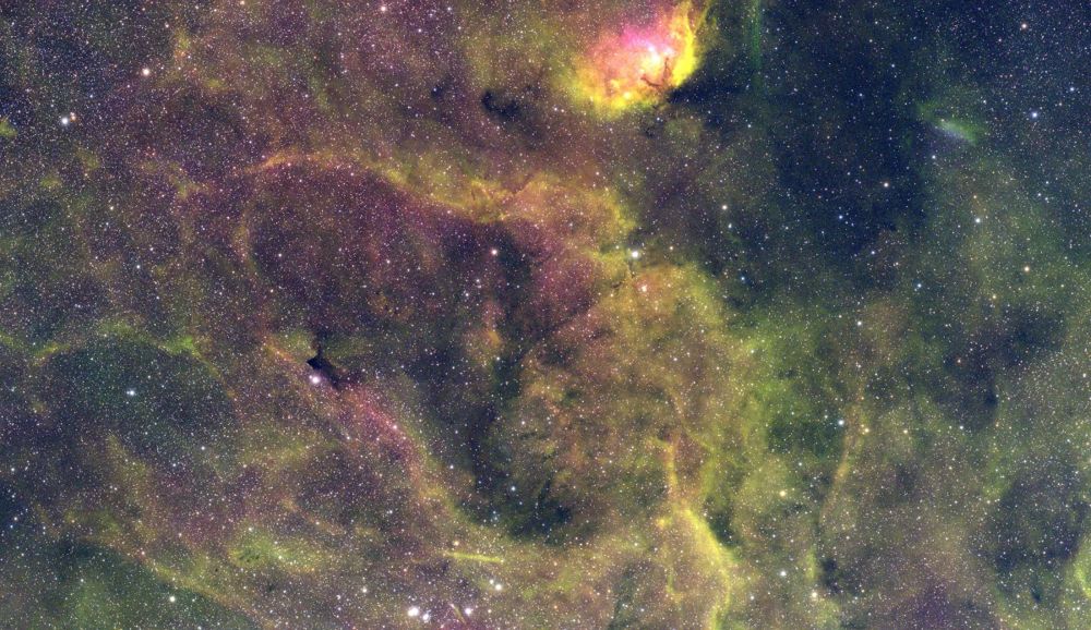 Tulip Nebula (Sh2-101) region, Cygnus